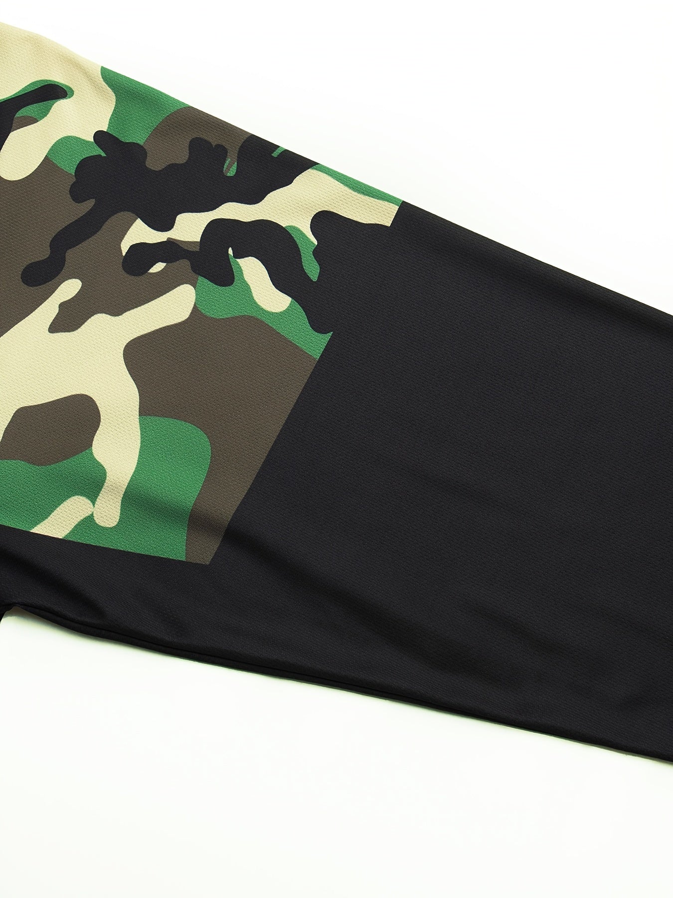 Camouflage Pattern Men's Long Sleeve Motorcycle Off road T shirt