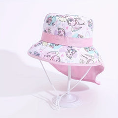 Kids Cartoon Fisherman Hat Sunshade Hat For Boys And Girls