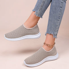 Women's Breathable Mesh Slip On Shoes - Lightweight