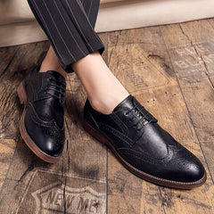 Men's Smart Casual Lace Up Dress Shoes