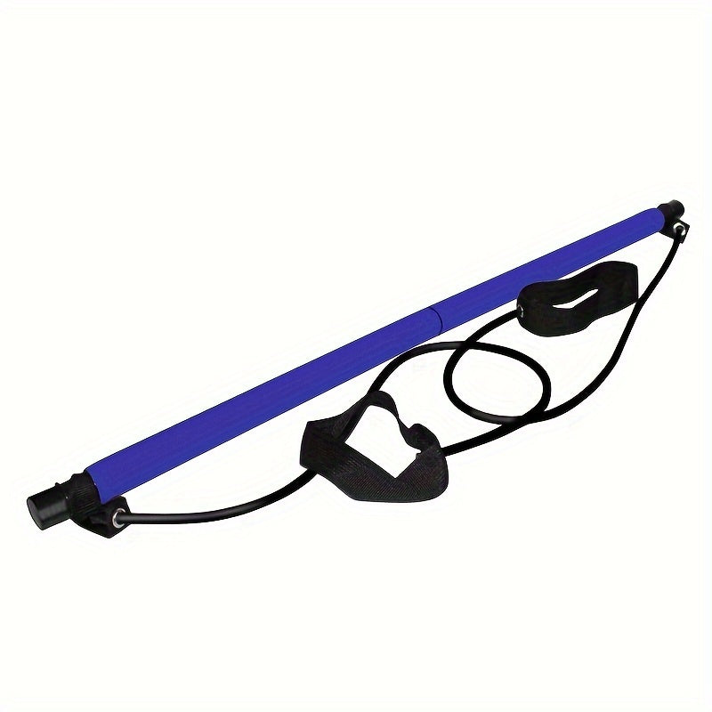 Portable Yoga Pilates Stick Resistance Band Pedal Stretcher