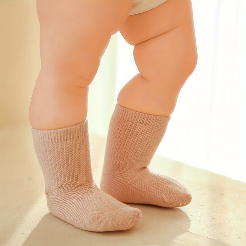 Baby Girls Knit Non Slip Socks Comfortable Sport Short Crew Sock
