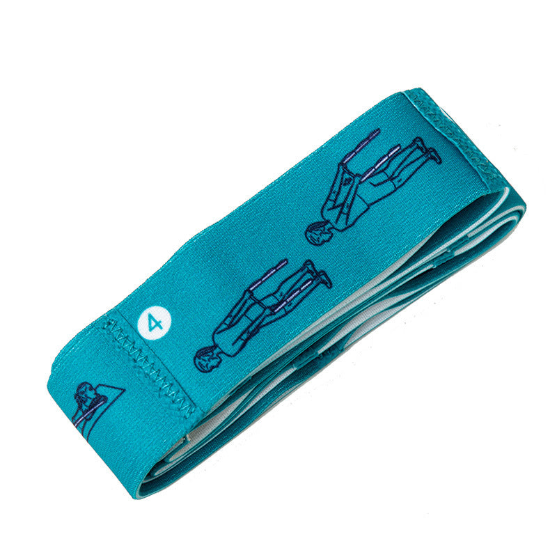 Durable Yoga Stretch Band for Strength Training and Physical Therapy