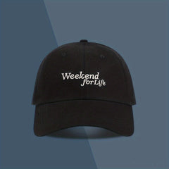 Versatile Letter Baseball Cap Outdoor Sunshade Peaked Cap