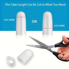 2pcs Silicone Toe Separators Toes Care Protector for Night and Home Use