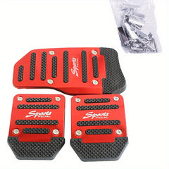 Car Anti-slip Manual Brake Clutch Pedal Decoration Plate