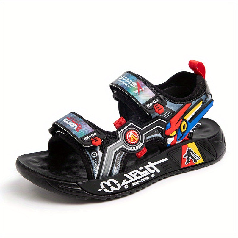 Boys' Stylish Sandals Non Slip Outdoor Open Toe Beach Water Shoes For Children