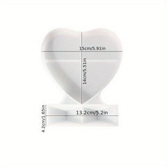 Heart Shaped Photo Frame Mold DIY Resin Silicone Mold