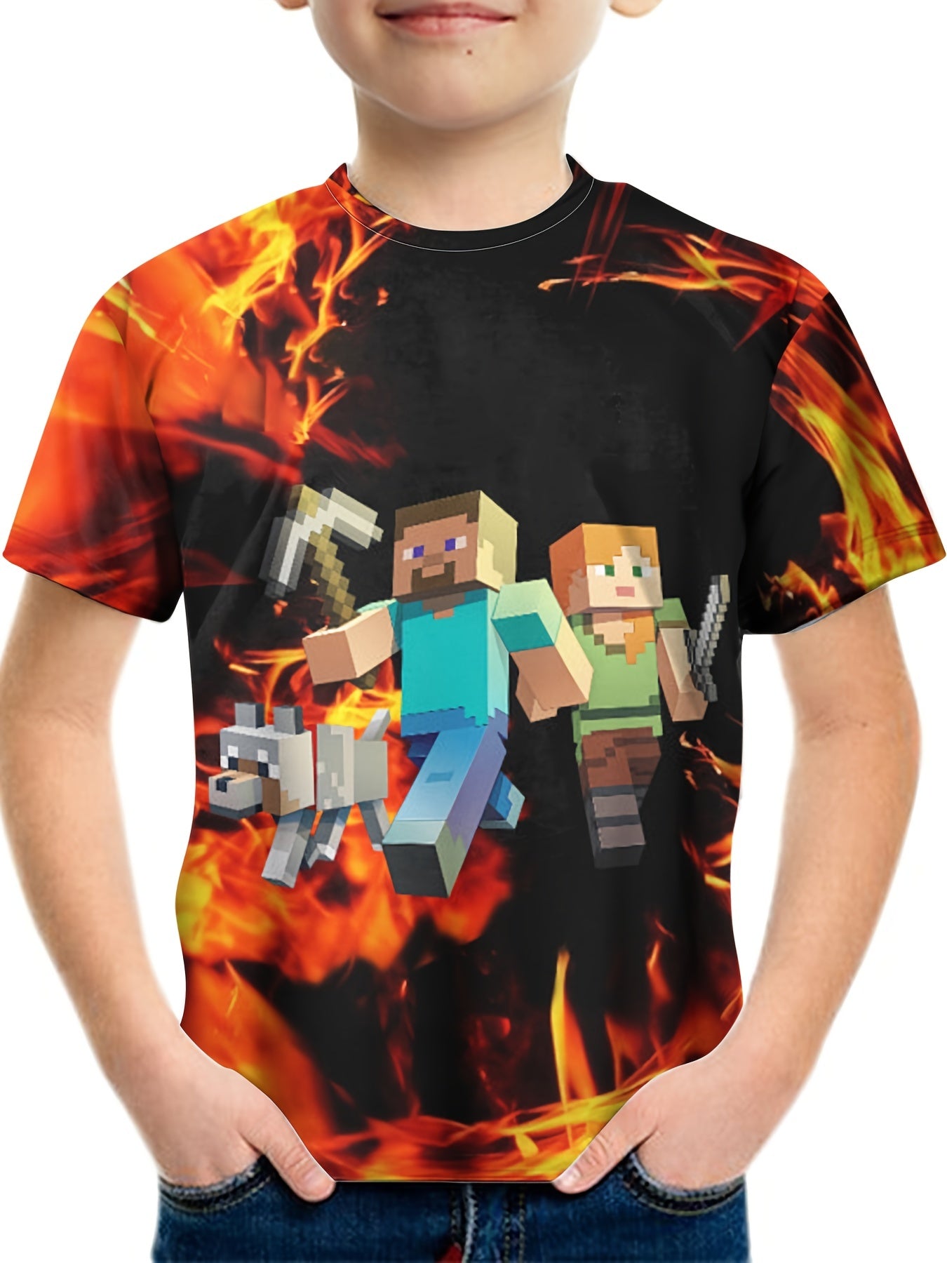 Adventure Graphic Tee Kids Building My World Top