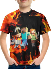 Adventure Graphic Tee Kids Building My World Top