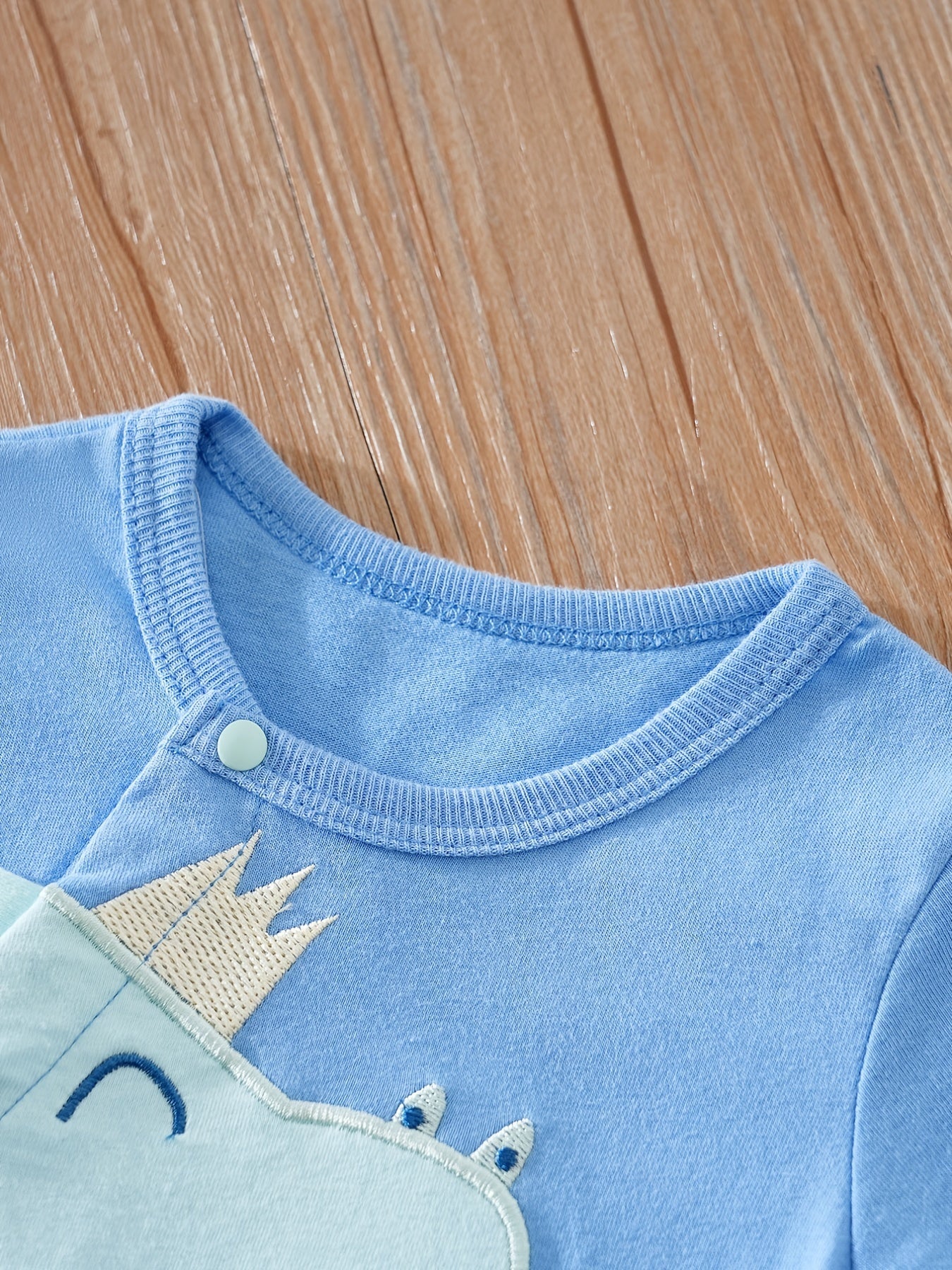 Baby Boys Dinosaur Romper Jumpsuit Casual Short Sleeve Clothes