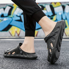 Cartoon Charms Hollow Out Non Slip Garden Shoes Summer