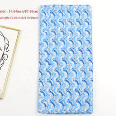 Geometric Hot Stamping Frayed Edge Scarf for Women