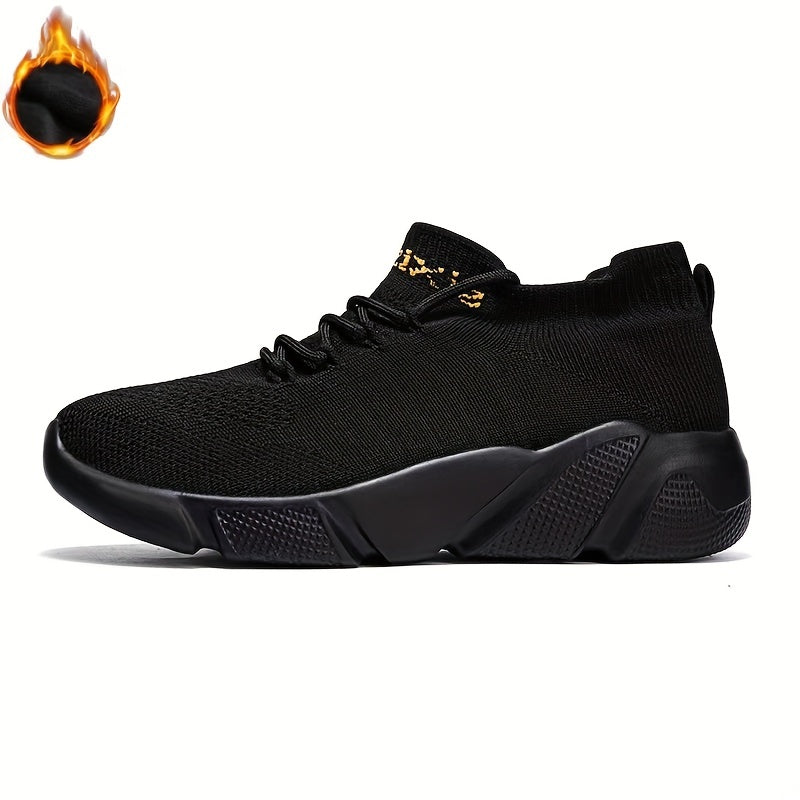 Men's Lace up Athletic Shoes Shock absorbing Breathable Running Basketball