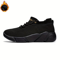 Men's Lace up Athletic Shoes Shock absorbing Breathable Running Basketball