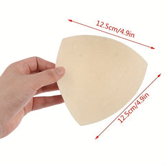 Triangle Bra Insert Pads Anti-Convex Sponge Chest Enhancer Women's Lingerie