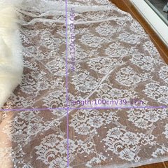 Sequins DIY Clothing Accessories Bead Pieces Lace Fabrics DIY Skirt Wedding