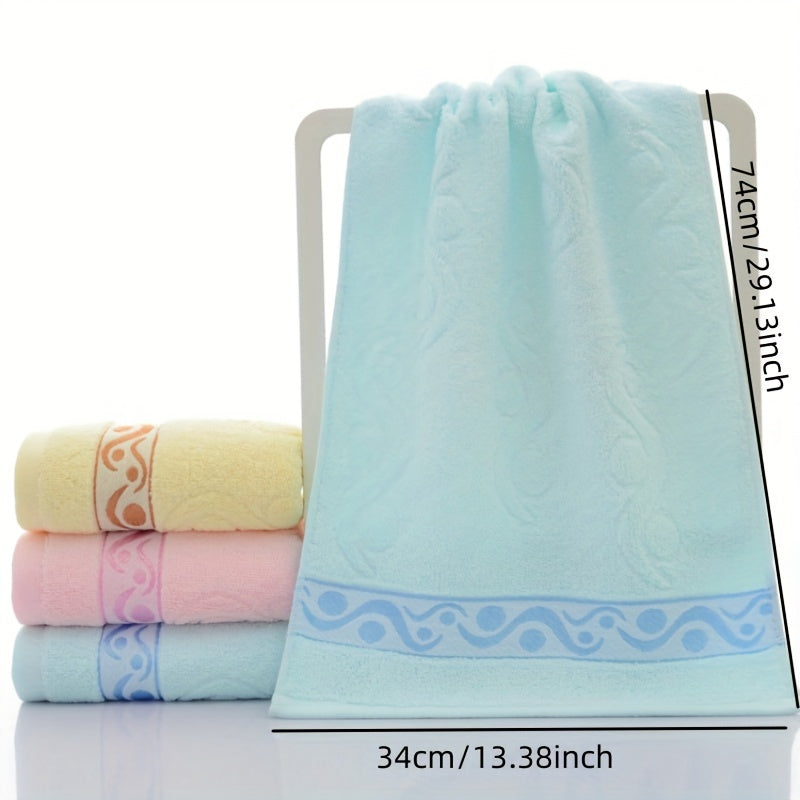 Embroidered Hand Towel Soft Skin-friendly Face Towel Absorbent Towel