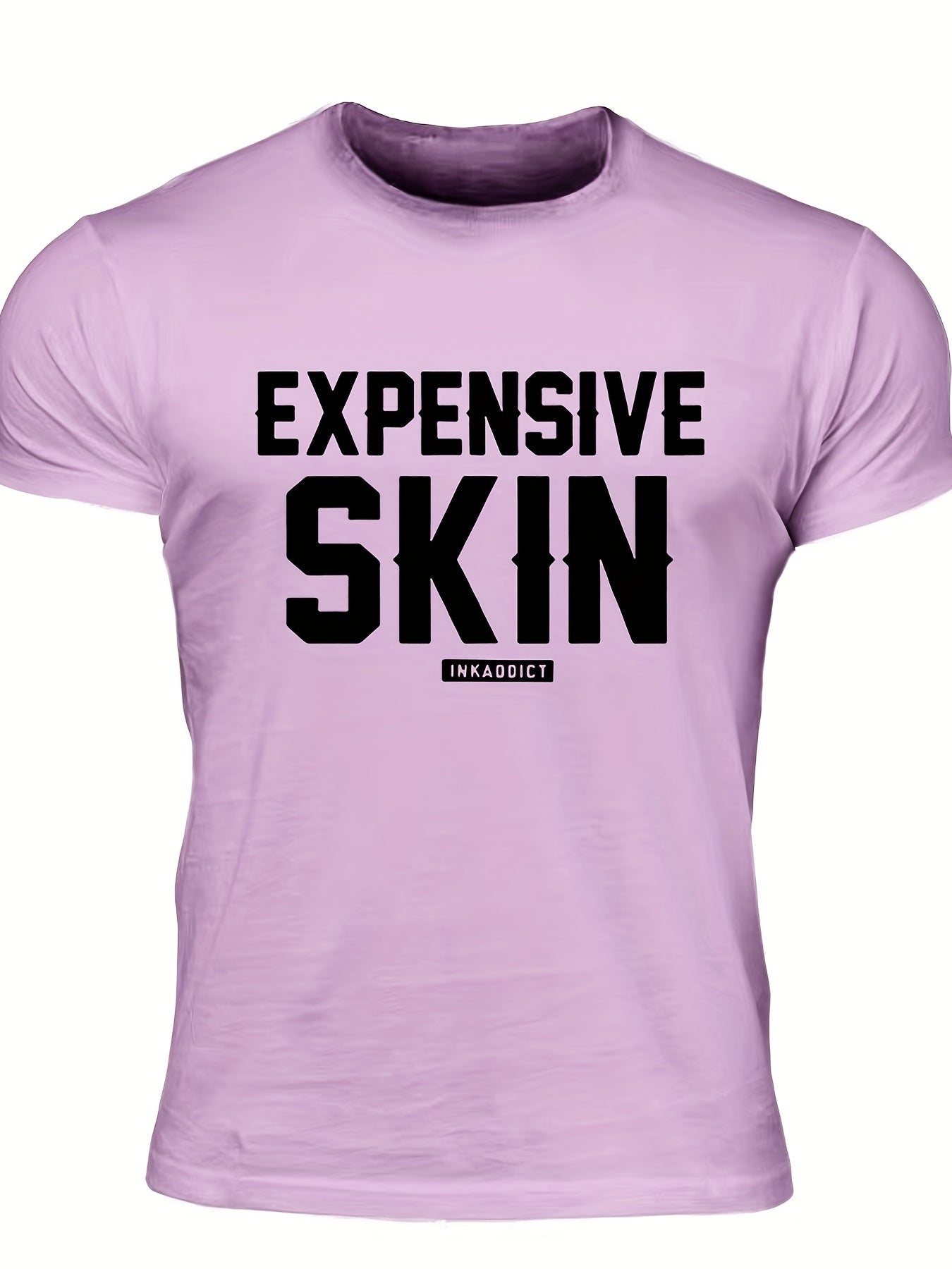 Men's Skin Print T Shirt Crew Neck Tee for Summer Outings