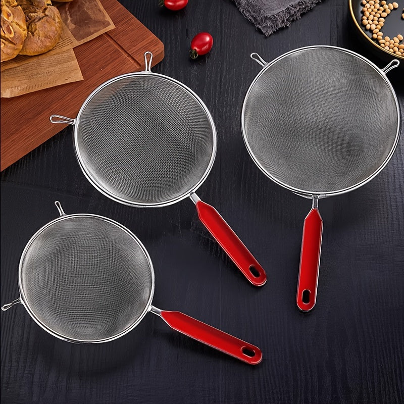 Stainless Steel Colander Ultra fine Noodles Spoon, Kitchen Supplies