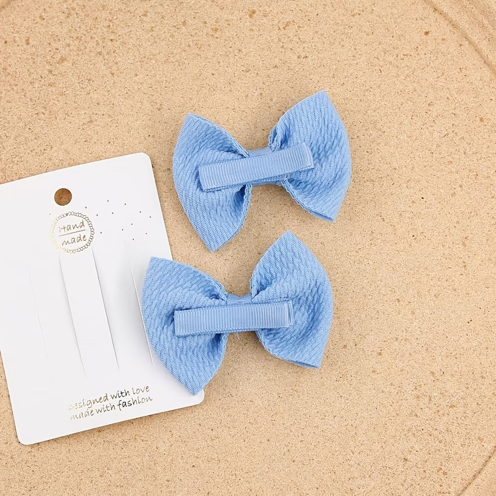 Kids Girls Bow Hair Clips Princess Hair Accessory For Kids