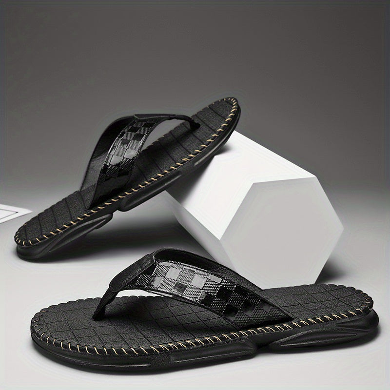 Men's Thong Sandals Non Slip Flip flops Beach Shoes