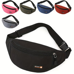 Waterproof Nylon Waist Bag Fanny Pack for Outdoor Activities