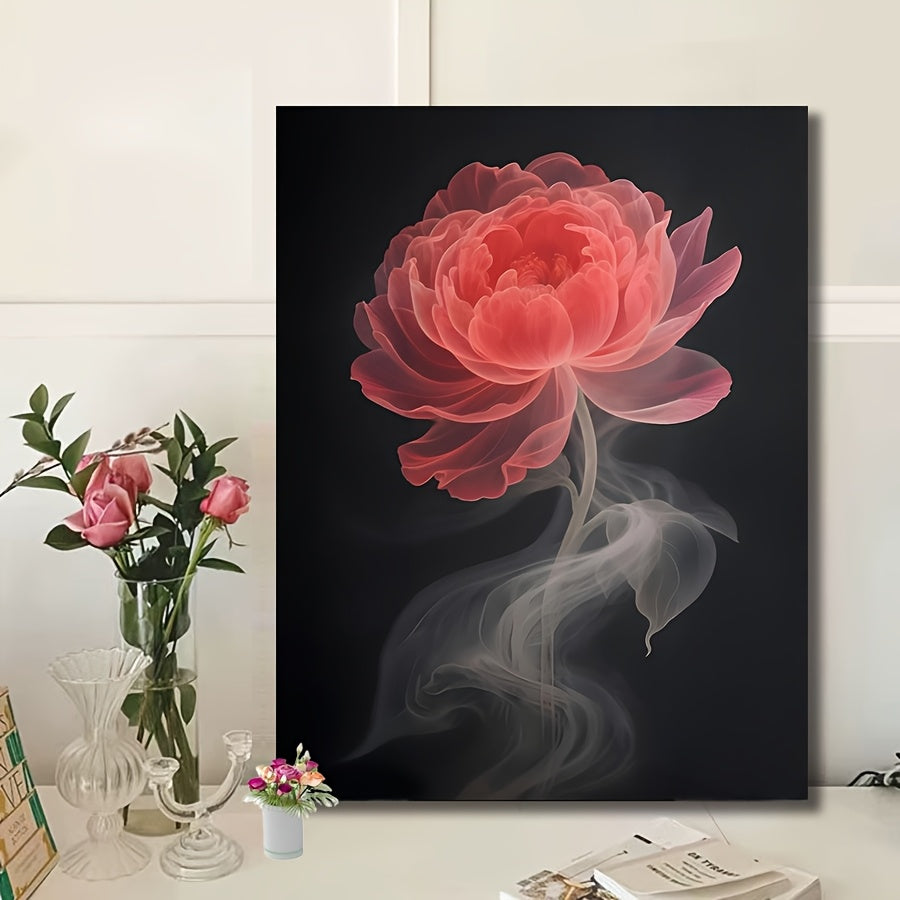 DIY Painting by Numbers Kit Flowers Novices Collection Christmas Birthday