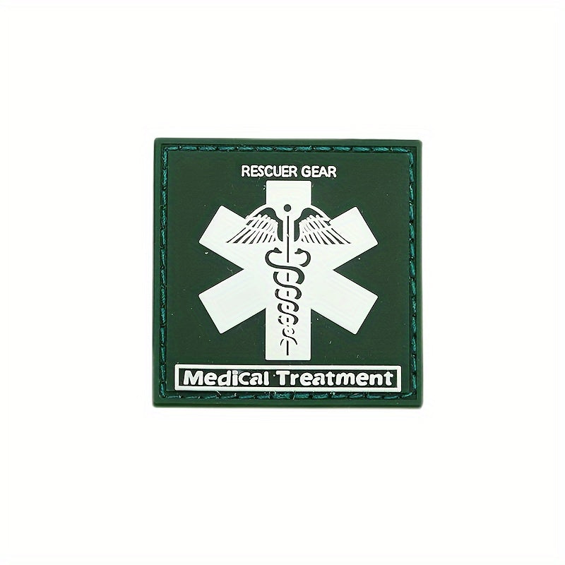 2pcs Foxhound Patch Embroidered Morale Patches with Hook and Loop Fasteners