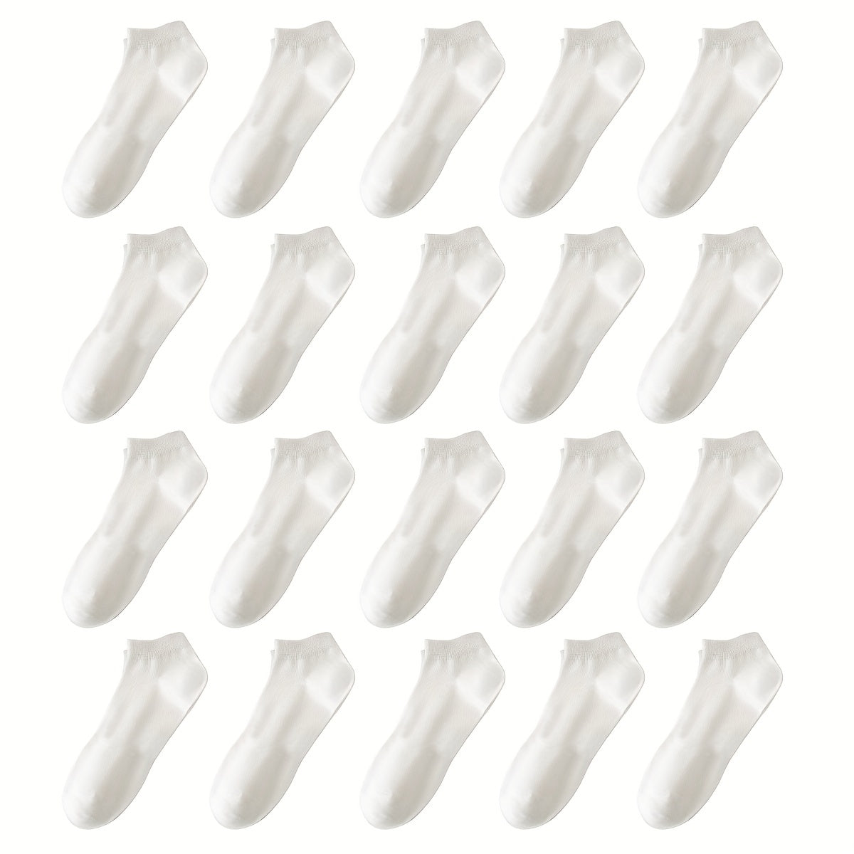 30 Pairs Soft Lightweight Ankle Socks Women's Stocking