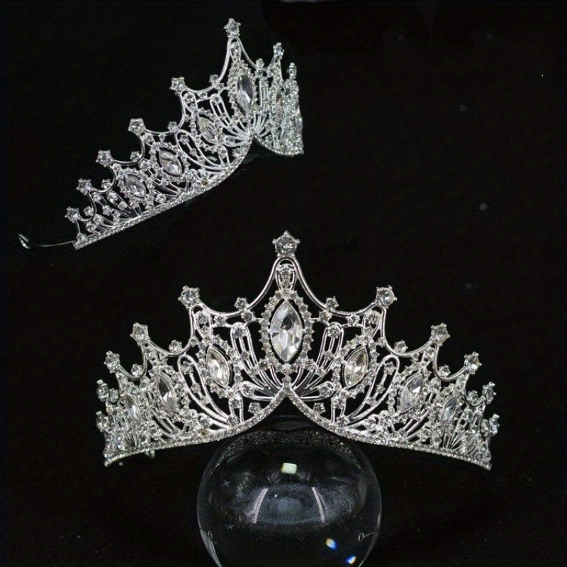 Crystal Crown Head Jewelry for Wedding Hair Accessories
