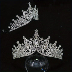 Crystal Crown Head Jewelry for Wedding Hair Accessories