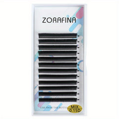 Matte Flat Hair Lashes Natural Cross Fluffy Cluster Lashes Extension