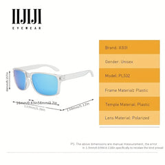Men's Polarized Sunglasses UV Protection Lightweight Sports Glasses
