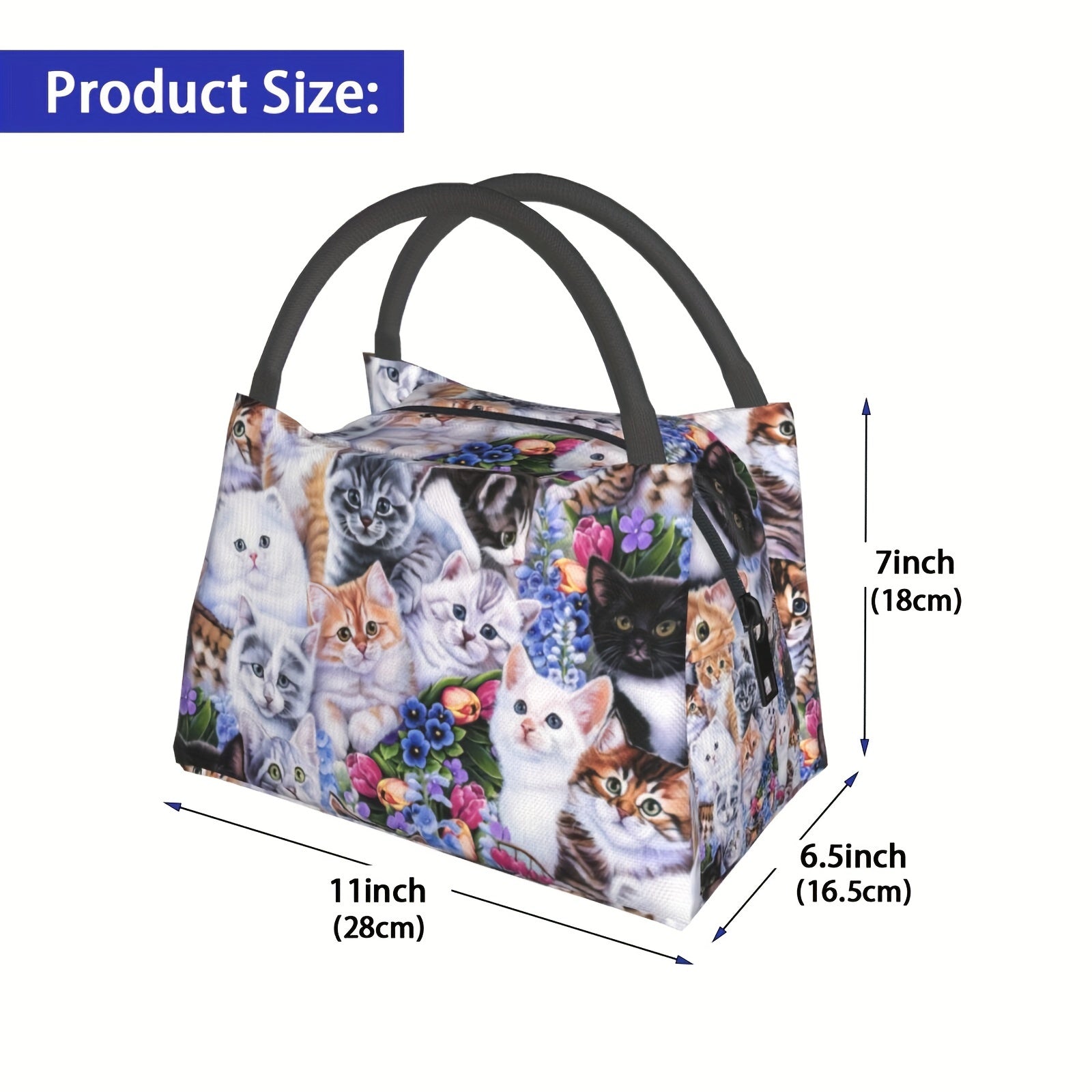Portable Insulated Lunch Bag for Picnic Beach Fishing Outdoor Work