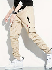 Cargo Work Pants Outdoor Loose Casual Solid Men's Pants