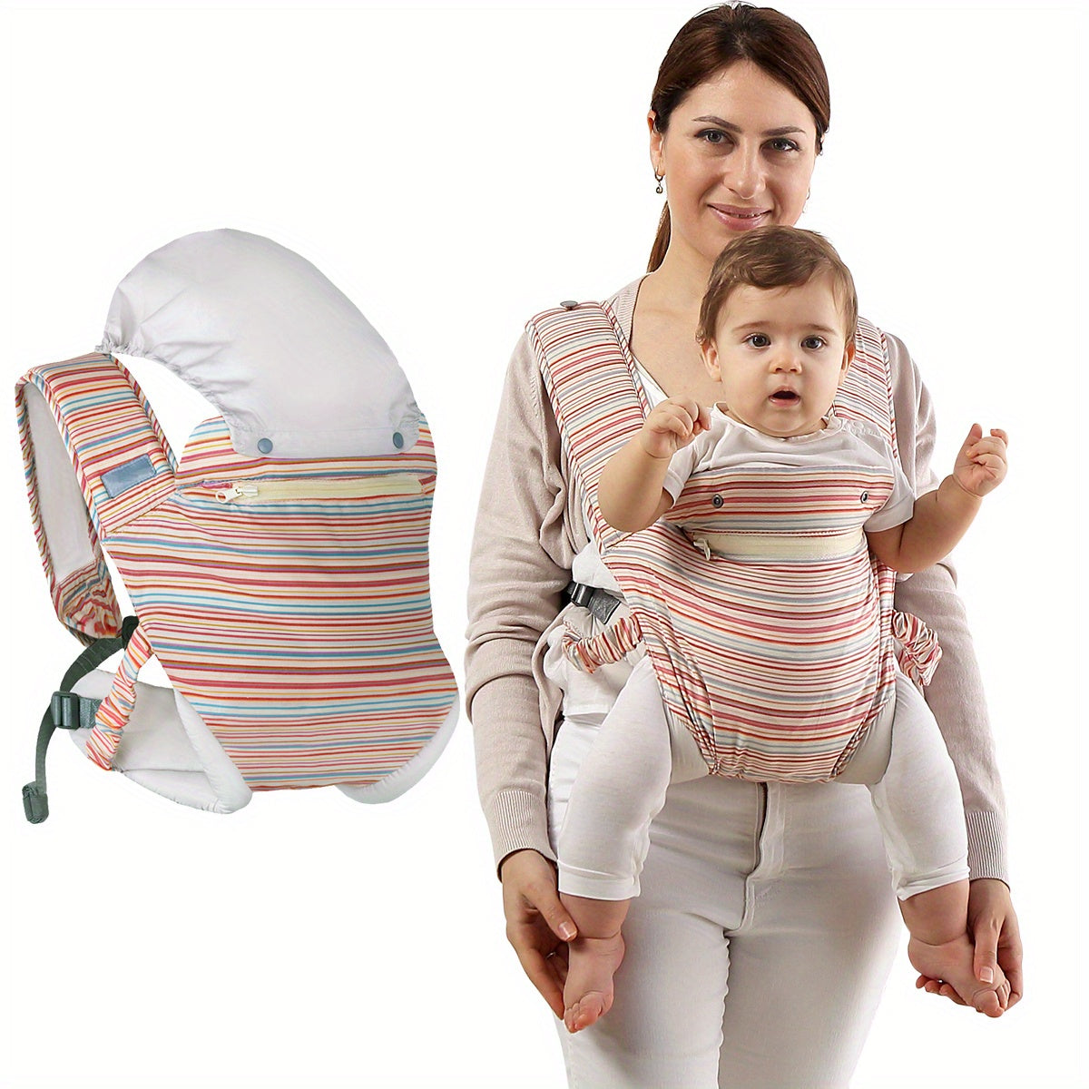 Ergonomic Infant Soft Carrier 4 in 1 Babe Carrier
