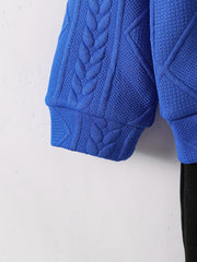 Jacquard Boy's 3pcs Sweatshirt Set Casual Outfit