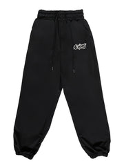 Men's Vintage Letter Print Sweatpants
