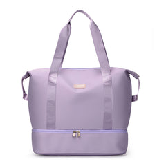 Large Lightweight Duffel Handbag Zipper Bag