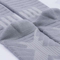 Men's Breathable Cotton Short Crew Padded Socks for Basketball