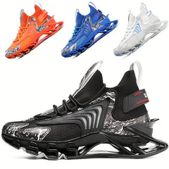 Women's Blade Running Shoes Lace Up Shock Absorption Breathable Sneakers