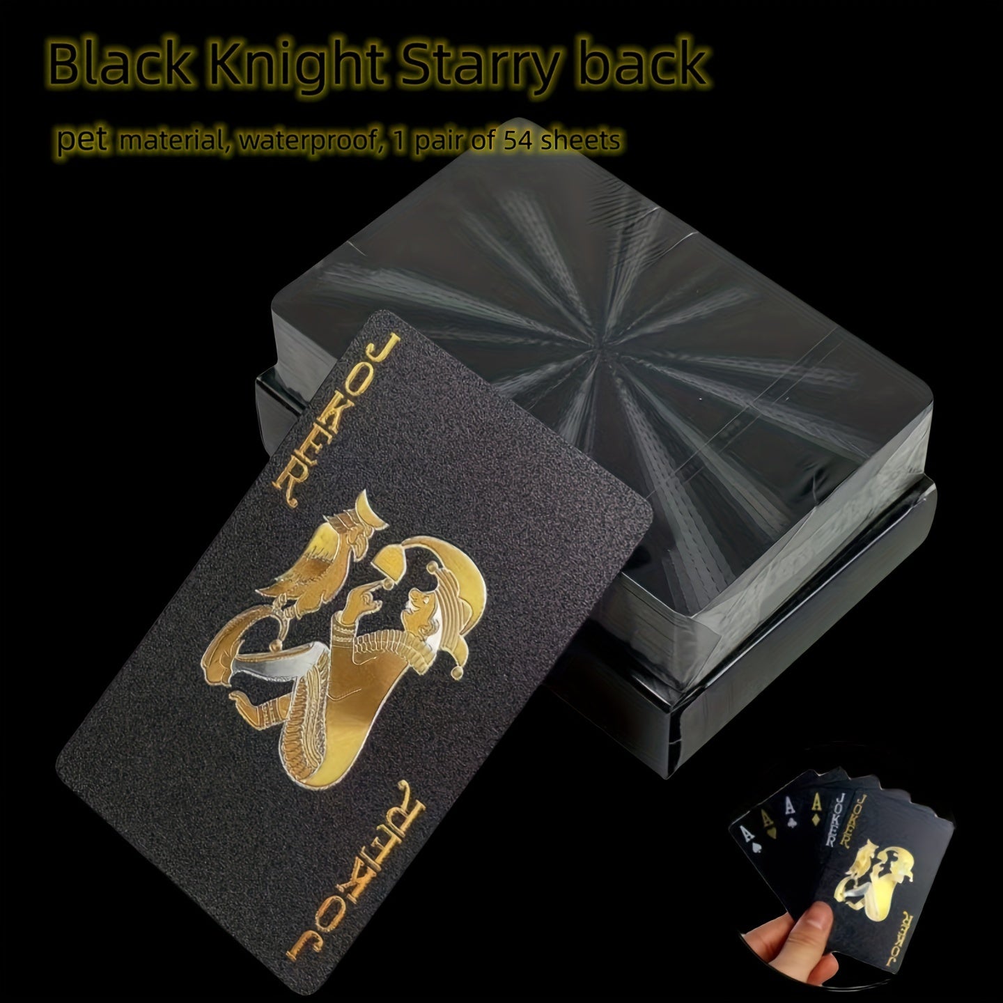 Skull Plaid Rose Starry Sky Playing Cards Durable Waterproof High end Playing