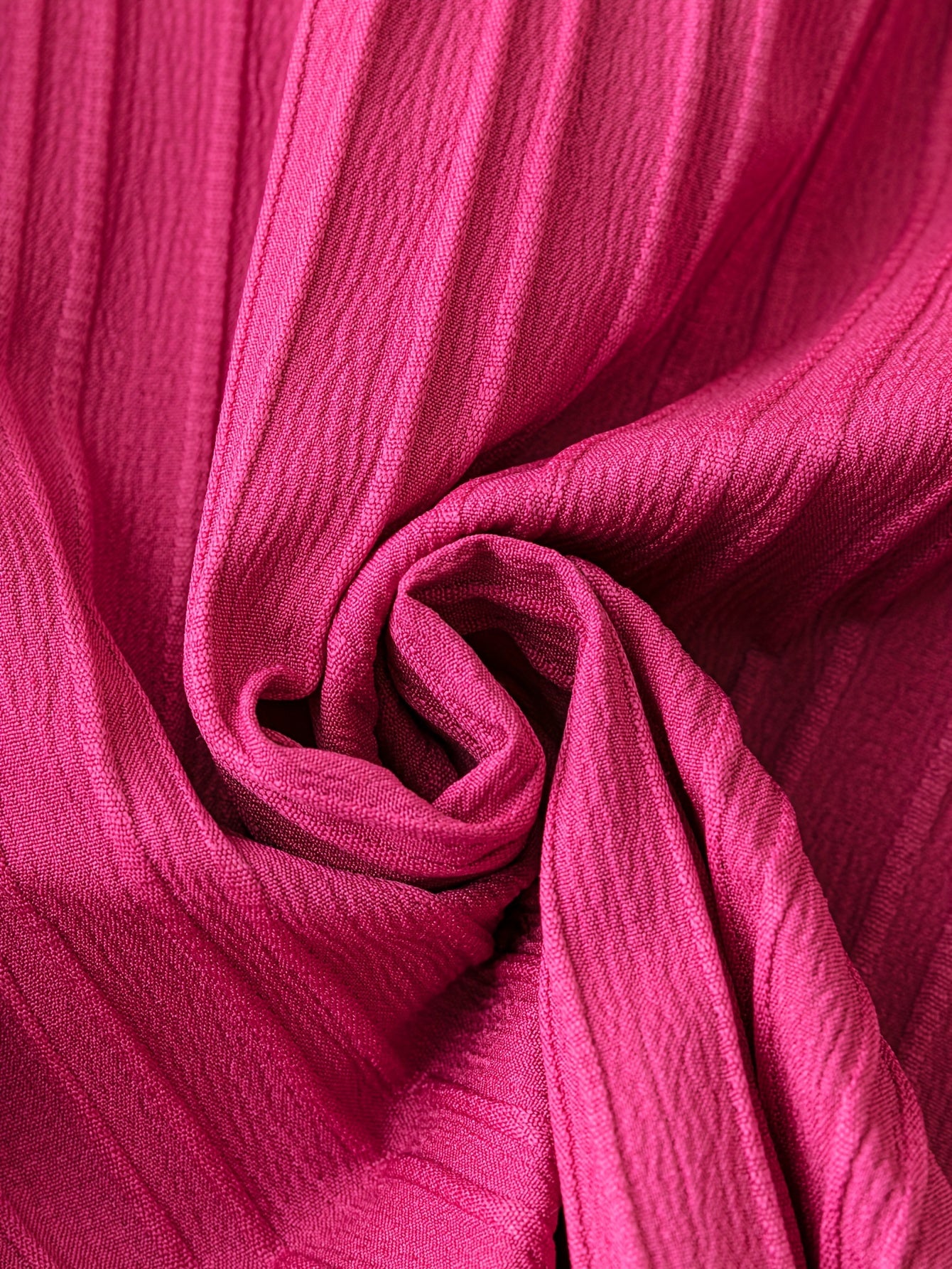 Colorblock Ribbed Lantern Sleeve Knee Length Dress