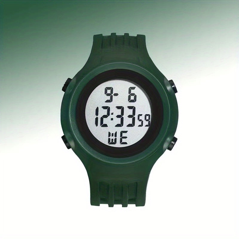 College Style Sports Watch, Waterproof, Luminous Display