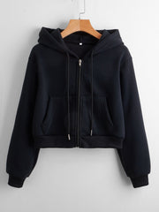 Women's Zip Up Hoodie Long Sleeve Sweatshirt