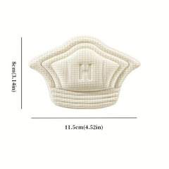 2pcs Heel Cushion Pads Foot Pad Sticker Wide App for Running