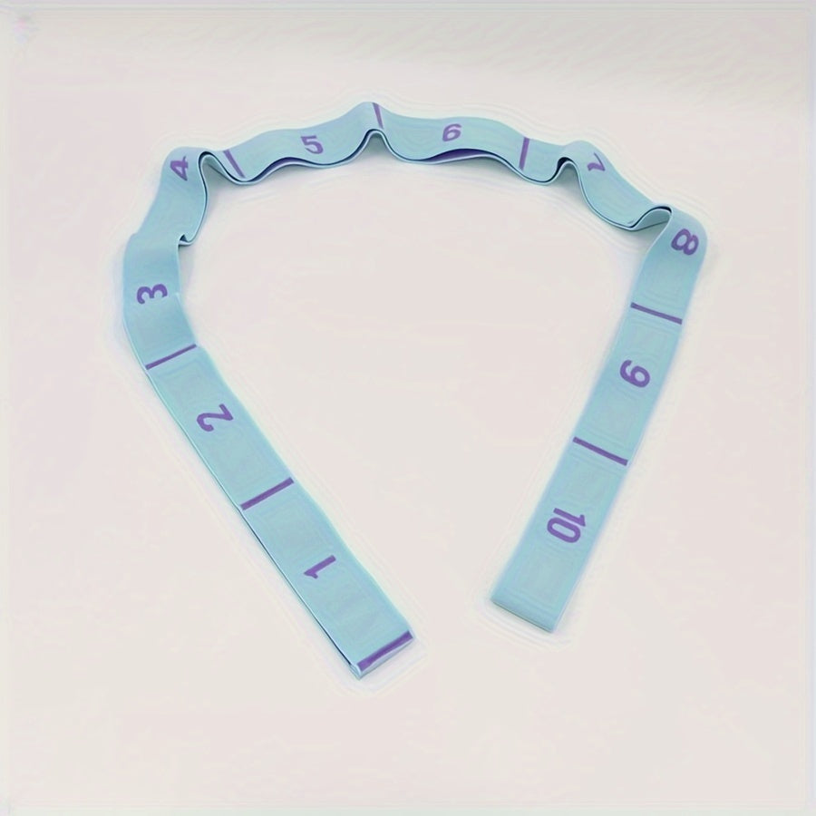 Digital Yoga Stretching Rope Solid Fitness Resistance Rope