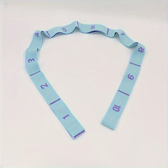 Digital Yoga Stretching Rope Solid Fitness Resistance Rope