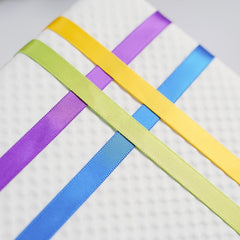 10-Color Double Face Satin Ribbon Gift Wrap Set